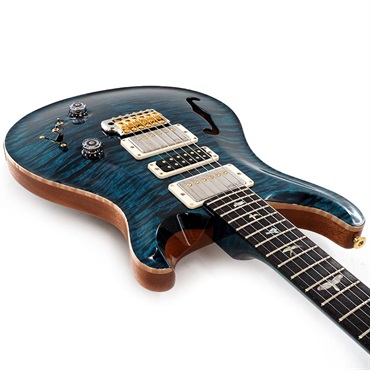 P.R.S. Ikebe 50th Anniversary Wood Library Special Semi-Hollow (Teal) SN.0401649 画像8