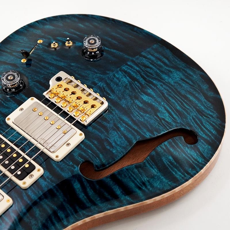 P.R.S. Ikebe 50th Anniversary Wood Library Special Semi-Hollow (Teal) SN.0401649 画像9