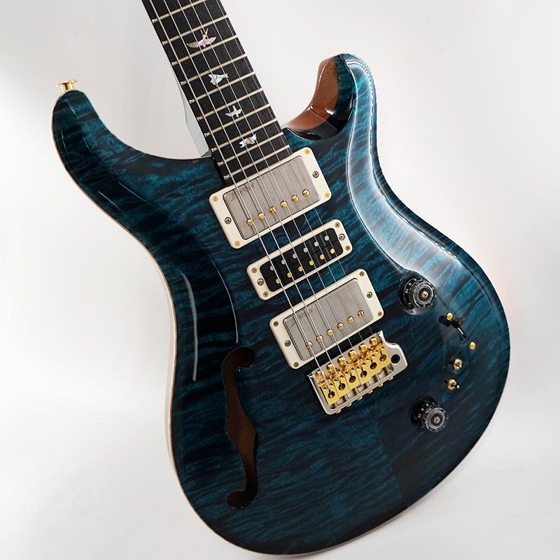 P.R.S. Ikebe 50th Anniversary Wood Library Special Semi-Hollow (Teal) SN.0401649 画像10