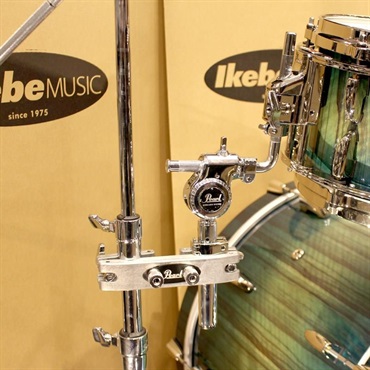 Pearl 【値下げしました！】Masters Maple/Gum 5pc Drum Set - Scuba Blue Over Black Limba w/Nickel Hardware【Pearlファクトリーツアー2024オーダー品】【店頭展示特価品】 画像8