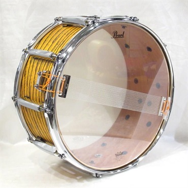 Pearl STS1465S/C #T25 [Session Studio Select 14''×6.5'' Snare Drum - Yellow Ash]【Pearlファクトリーツアー2024オーダー品】【店頭展示特価品】 画像6