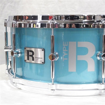 CANOPUS MTR-1465DH [Type-R BULLET Snare Drum 14''×6.5'' - Turquoise Metallic Lacquer]【店頭展示特価品】 画像1