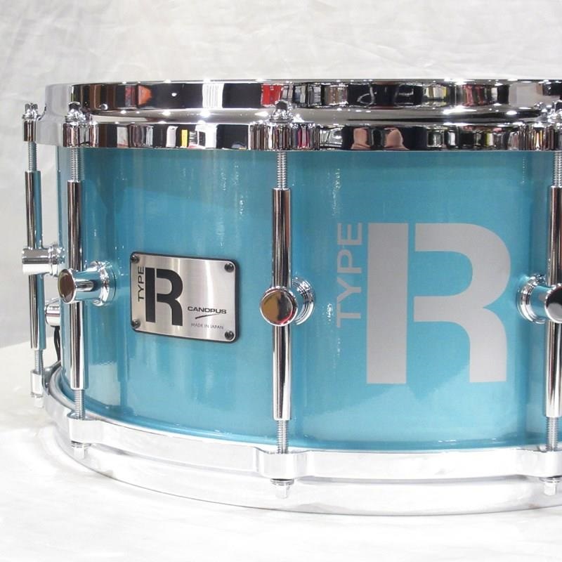 CANOPUS MTR-1465DH [Type-R BULLET Snare Drum 14''×6.5'' - Turquoise Metallic Lacquer]【店頭展示特価品】 画像1