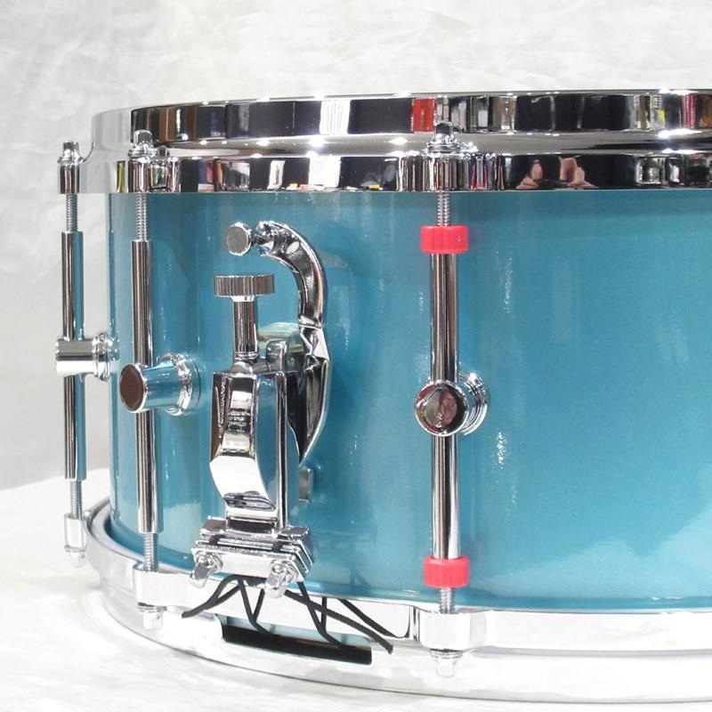 CANOPUS MTR-1465DH [Type-R BULLET Snare Drum 14''×6.5'' - Turquoise Metallic Lacquer]【店頭展示特価品】 画像2