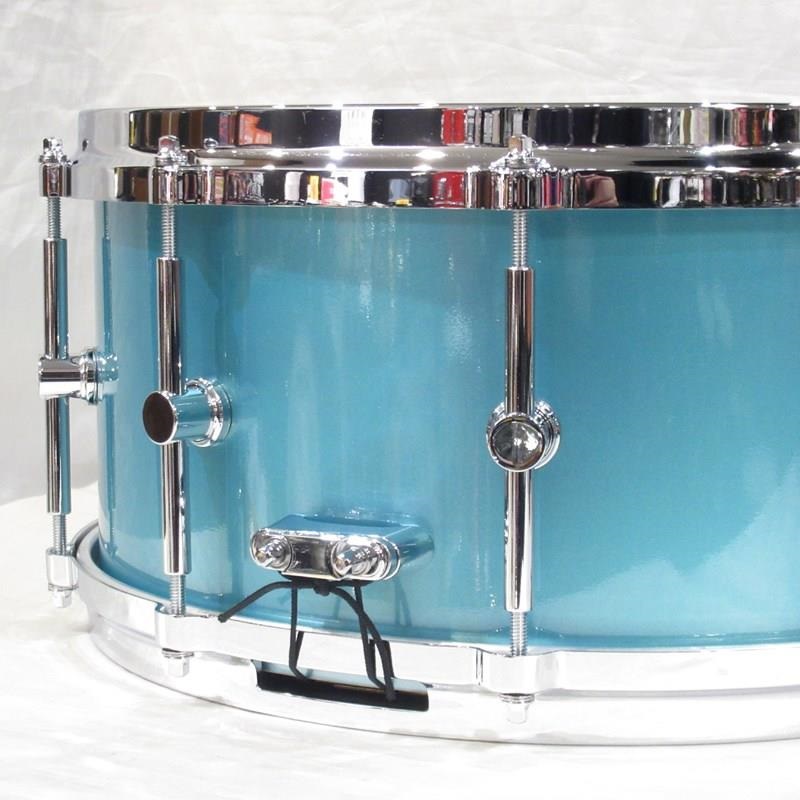 CANOPUS MTR-1465DH [Type-R BULLET Snare Drum 14''×6.5'' - Turquoise Metallic Lacquer]【店頭展示特価品】 画像4