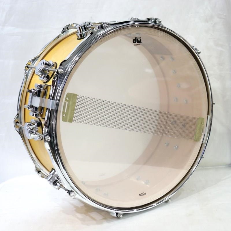 dw DRSO6514SSC104 [Collector's Pure Maple Snare Drum Standard Shell 14''×6.5'' - Amber Satin Oil]【店頭展示特価品】 画像6