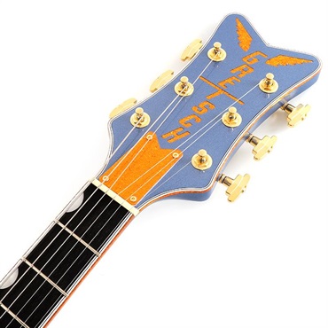 GRETSCH Professional Collection Falcon Hollow Body with String-Thru Bigsby Black（Cerulean Smoke／Ebony） 画像6
