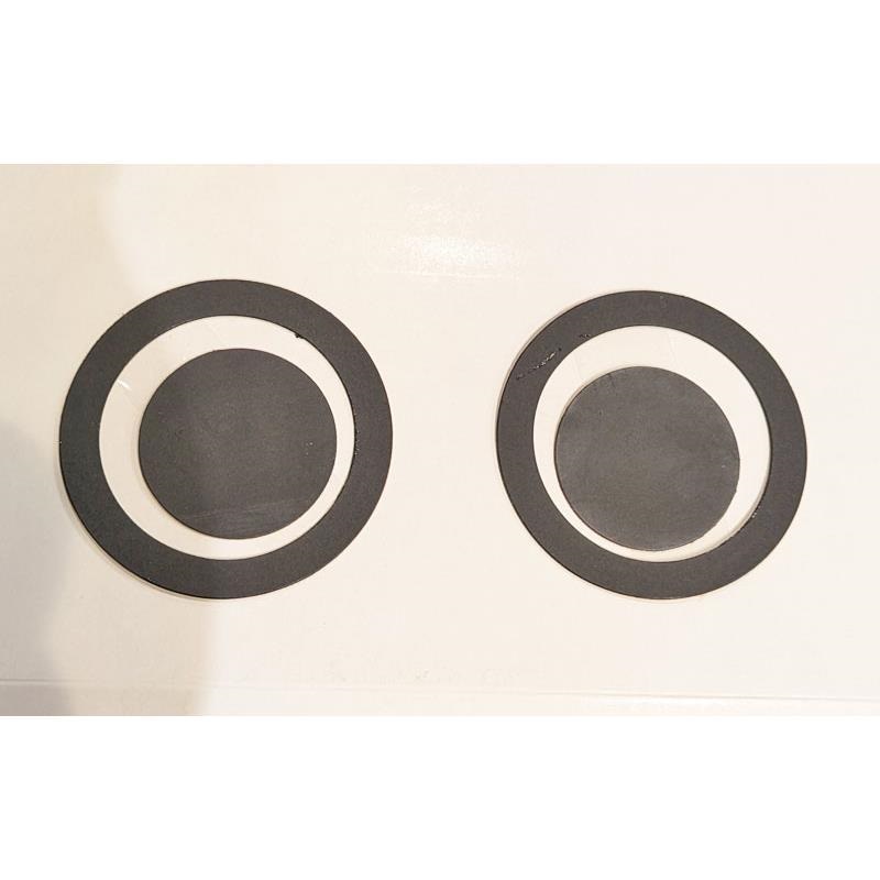 No Brand DS-KP BLKEYE [KickPort D-Pads（インパクトパッド）：シングルペダル用]【在庫処分特価品】 画像1
