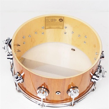 dw 【創業50周年大決算SALE】DRX66514SSC636 [Collector's Pure Maple Old Style VLT Shell 14×6.5 / Natural Lacquer Over Koa] 【在庫処分特価品】 画像8