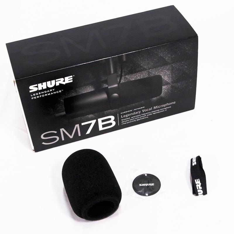 SHURE USED 中古 SM7B(シュアー)(ボーカル・配信・ゲーミング定番ダイナミックマイク) 画像5