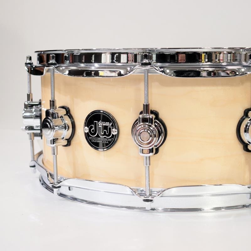 dw DRPL5514SSNA [Performance Series Snare， 14''×5.5'' / Natural Gloss Lacquer]【店頭展示特価品】 画像1