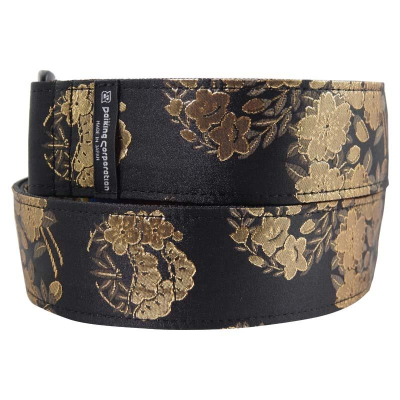 Daiking Corporation 西陣織りギターストラップ DGS-NKH60 金花丸 画像1