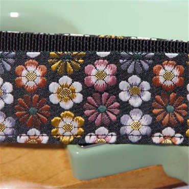 Daiking Corporation 西陣織りギターストラップ DGS-NHJ60 花じゅうたん 画像2