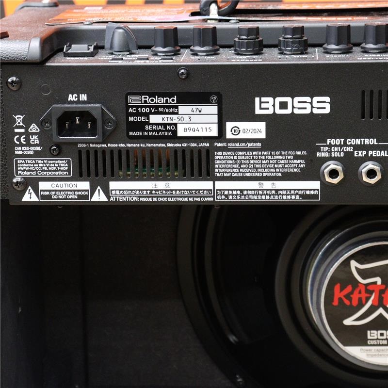 BOSS USED 中古 KATANA-50 GEN 3 画像3
