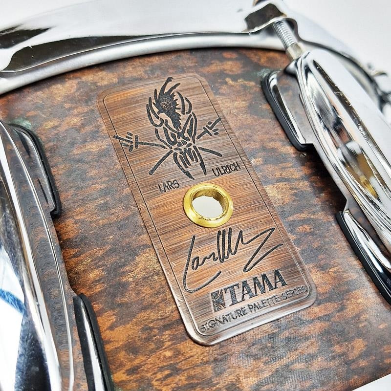 TAMA USED 中古 LU1465BB [Lars Ulrich Signature Bell Brass 14''×6.5''/Scorched Earth Finish/Made In Japan] 画像2