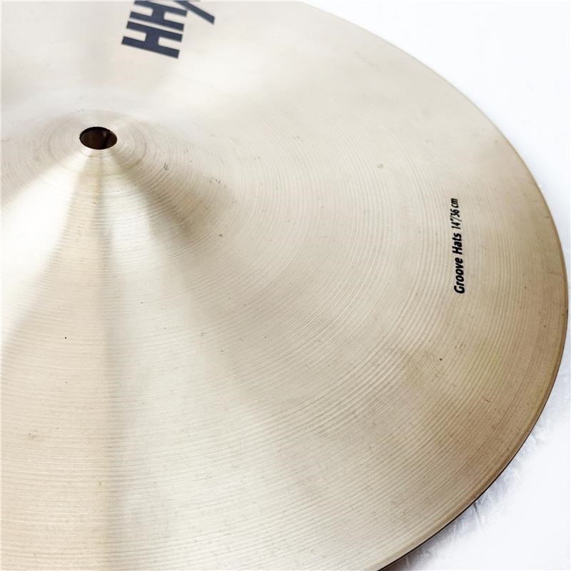 SABIAN USED 中古 HHX Groove Hats 14 pair [Top:1082g/Bottom:1494g] 画像4