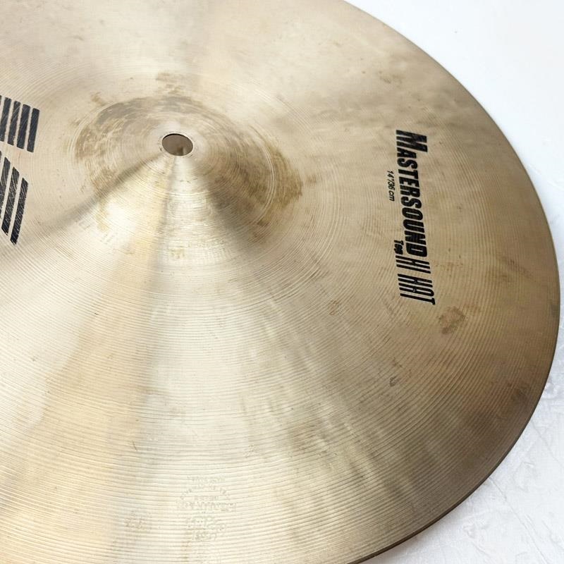 Zildjian USED 中古 K Zildjian Mastersound HiHat 14 pair [Top:1098g/Bottom:1396g] 画像5