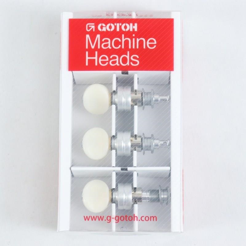 GOTOH 【特価】【創業50周年大決算SALE】 UPTL-UBN-CW 【ウクレレ用ペグ】 ゴトー 画像1