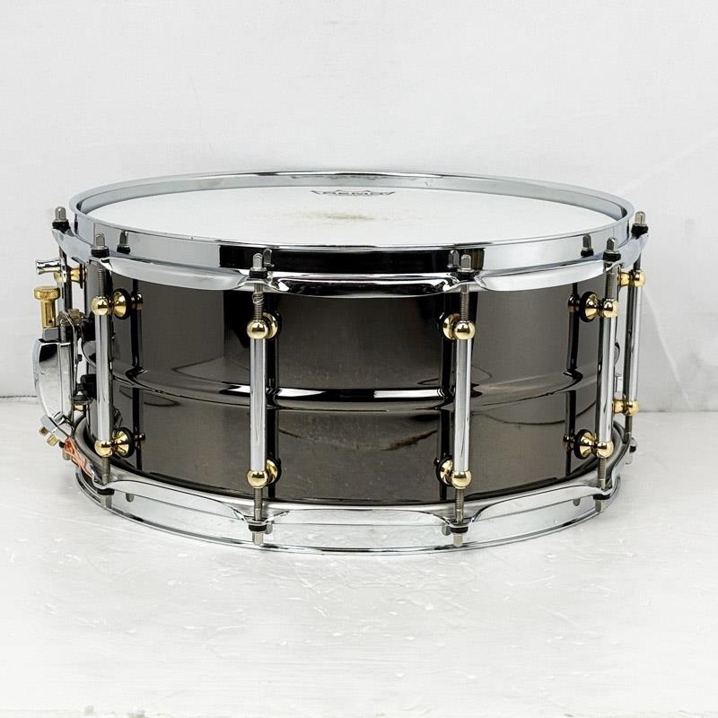 Pearl USED 中古 SensiTone Brass 14×6.5 Snare Drum 画像1