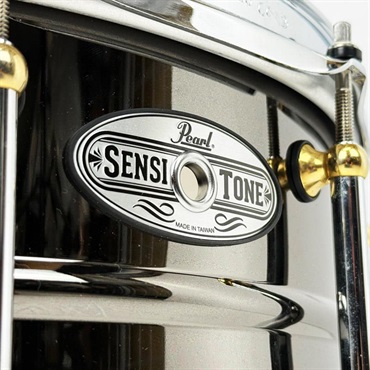 Pearl USED 中古 SensiTone Brass 14×6.5 Snare Drum 画像2