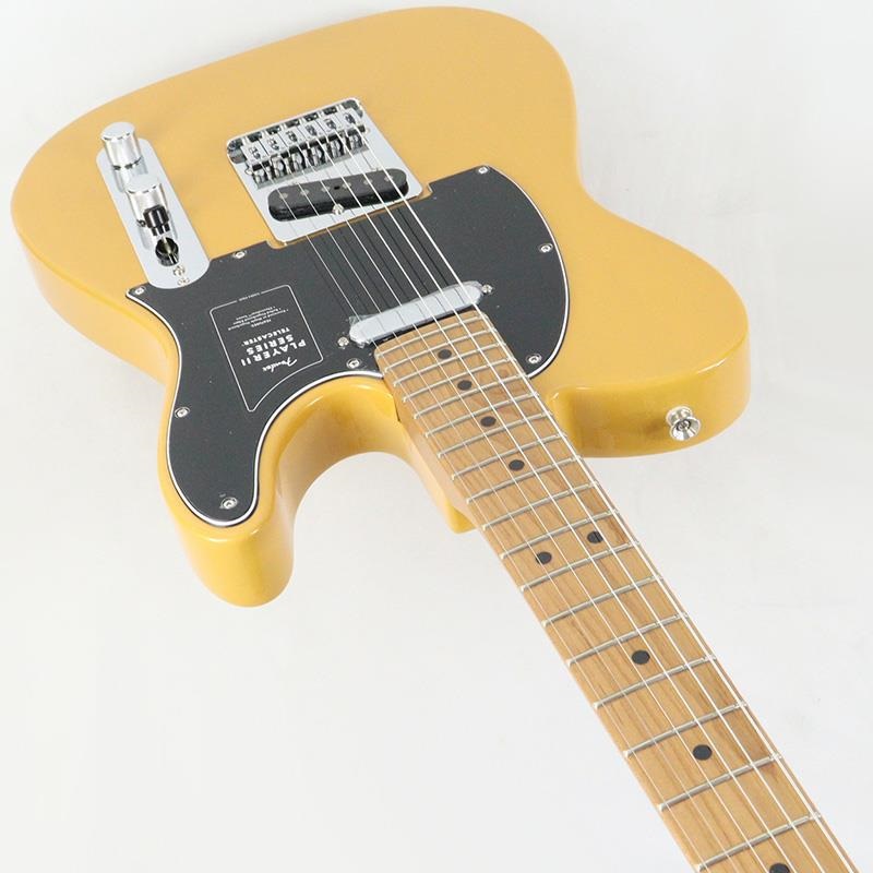 Fender MEX Limited Edition Player II Telecaster Roasted Maple Neck with Custom Shop Nocaster Tele Pickups (Butterscotch Blonde/Roasted Maple) 画像4