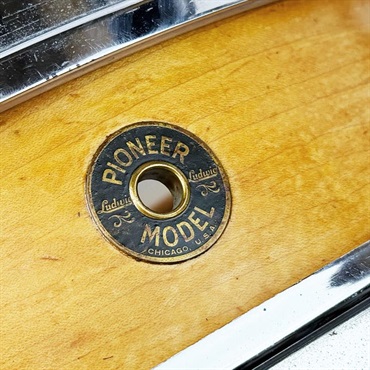 Ludwig VINTAGE 1930s Ludwig & Ludwig #46 Pioneer Model Maple solid Shell 14×4 Snare Drum 画像2