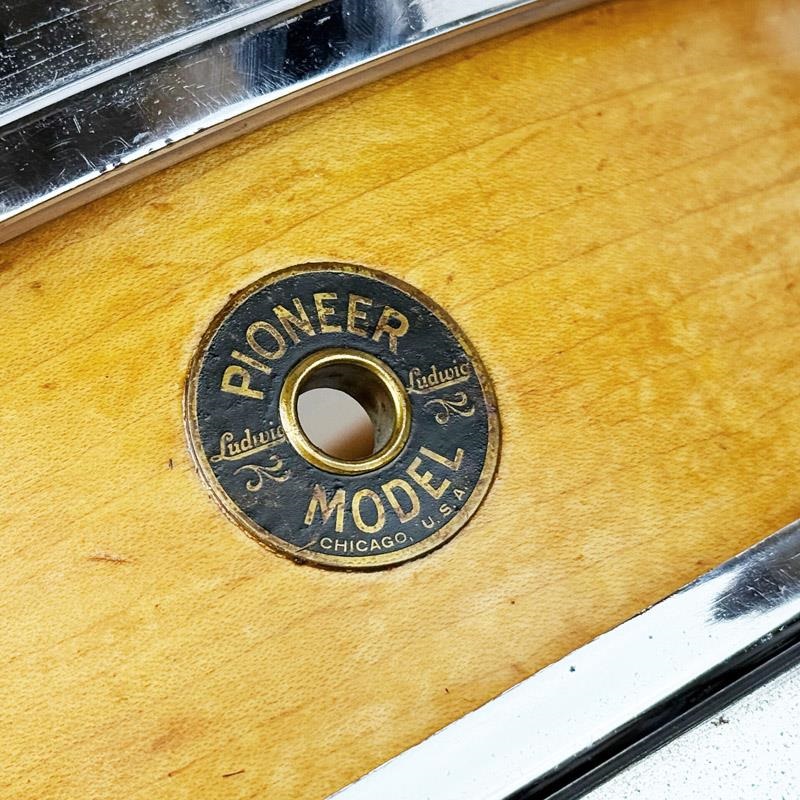 Ludwig VINTAGE 1930s Ludwig & Ludwig #46 Pioneer Model Maple solid Shell 14×4 Snare Drum 画像2
