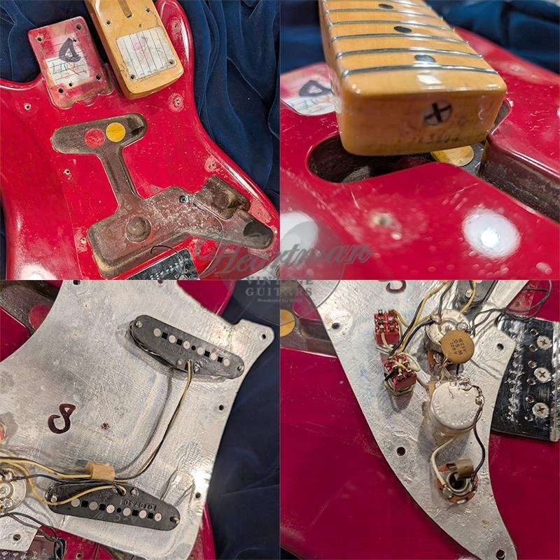 Fender USA VINTAGE Lead I Neck Lead II Body '81 WineRed/M 画像6