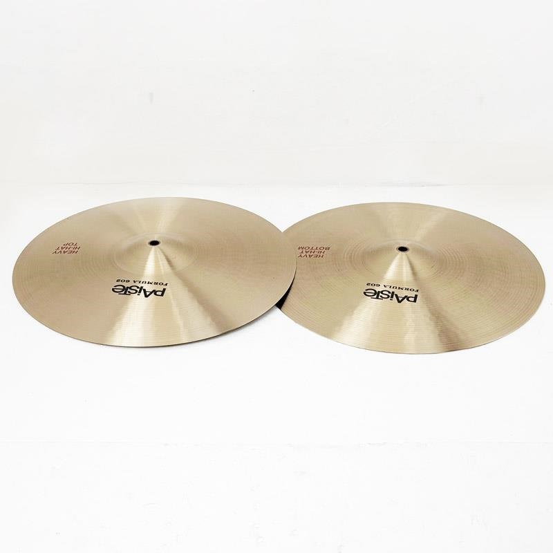 PAiSTe USED 中古 Formula 602 Classic Sounds Heavy HiHat 15 pair [Top 1236g/Bottom 1366g] 画像2