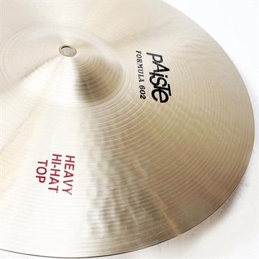 PAiSTe USED 中古 Formula 602 Classic Sounds Heavy HiHat 15 pair [Top 1236g/Bottom 1366g] 画像5