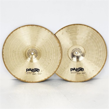 PAiSTe USED 中古 Signature The Paiste Line Dark Crisp HiHat 13 pair [Top 768g/Bottom 1206g] 画像1