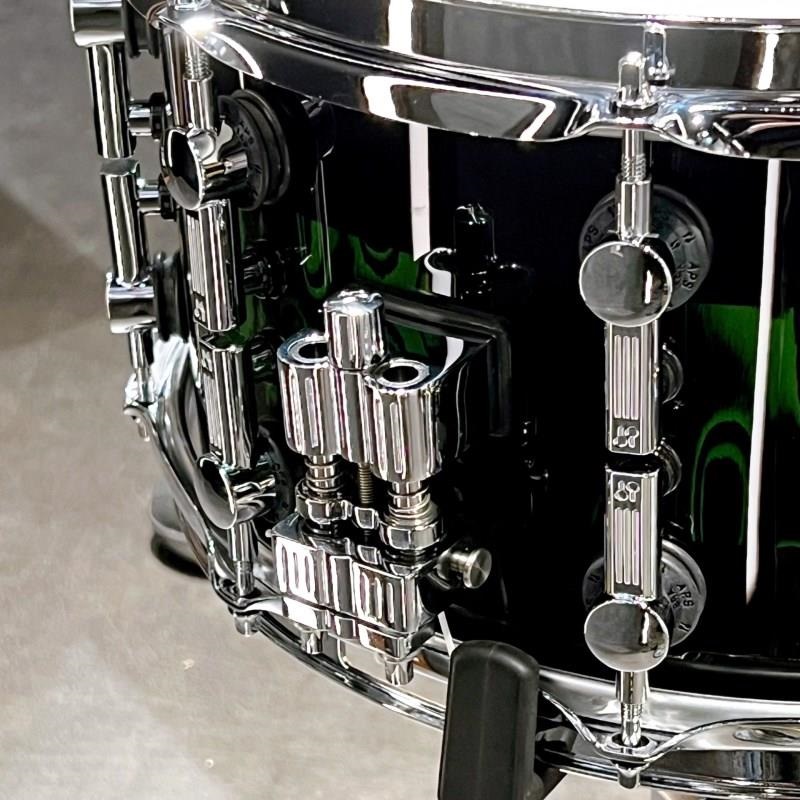 SONOR SQ2 System Snare Drum - Beech Heavy 14×7 - Green Tribal Stripe 【特注品】【店頭展示特価品】 画像2