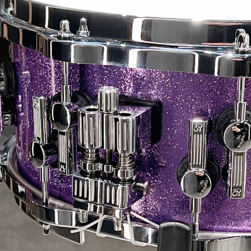 SONOR SQ2 System Snare Drum - Maple Vintage 14×6 - Amethyst Sparkle 【特注品】【店頭展示特価品】 画像2