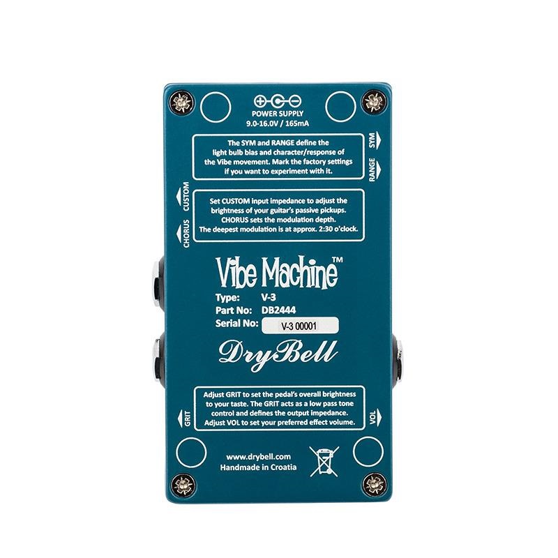 DryBell Vibe Machine V-3 [Vintage Uni-Vibe Tones with Modern Control]（ドライベル） 画像1