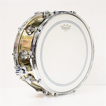 dw USED 中古 DRVN5514SPC [Collector's Series Polished Brass Snare Drum 14''×5.5'']【セミハードケース付属】 画像5