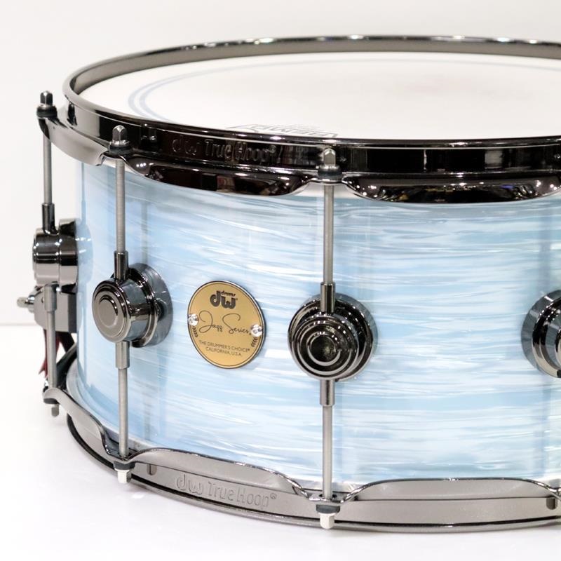 dw USED 中古 JM1465SD/FP-PBOY/N [Collector's Jazz Series Maple/Gum 14''×6.5'' - Pale Blue Oyster Finish Ply]【SKBケース付属】 画像1