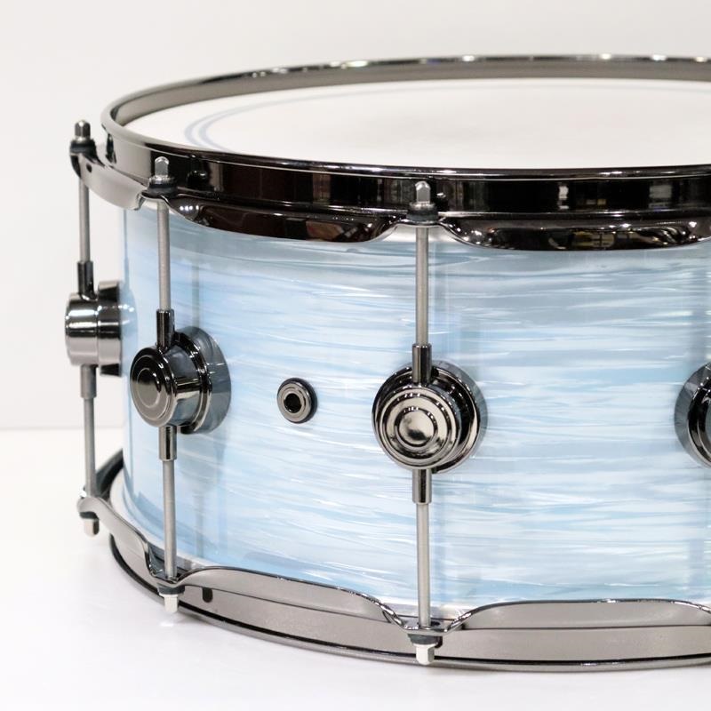 dw USED 中古 JM1465SD/FP-PBOY/N [Collector's Jazz Series Maple/Gum 14''×6.5'' - Pale Blue Oyster Finish Ply]【SKBケース付属】 画像3