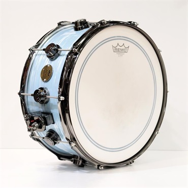 dw USED 中古 JM1465SD/FP-PBOY/N [Collector's Jazz Series Maple/Gum 14''×6.5'' - Pale Blue Oyster Finish Ply]【SKBケース付属】 画像5