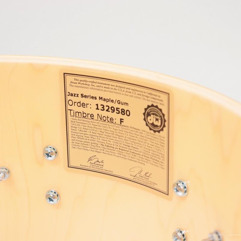 dw USED 中古 JM1465SD/FP-PBOY/N [Collector's Jazz Series Maple/Gum 14''×6.5'' - Pale Blue Oyster Finish Ply]【SKBケース付属】 画像8