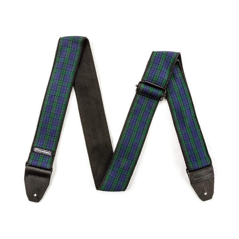 Dunlop (Jim Dunlop) D67-31 JACQUARD BLACK WATCH PLAID STRAP 画像1