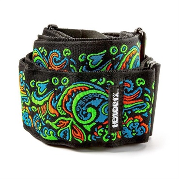 Dunlop (Jim Dunlop) JH27 JIMI HENDRIX BLACKLIGHT LOVE DROPS BLUE STRAP 画像1