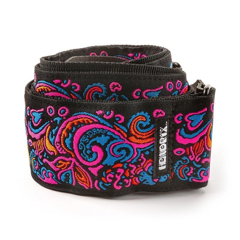 Dunlop (Jim Dunlop) JH28 JIMI HENDRIX BLACKLIGHT LOVE DROPS PINK STRAP 画像1