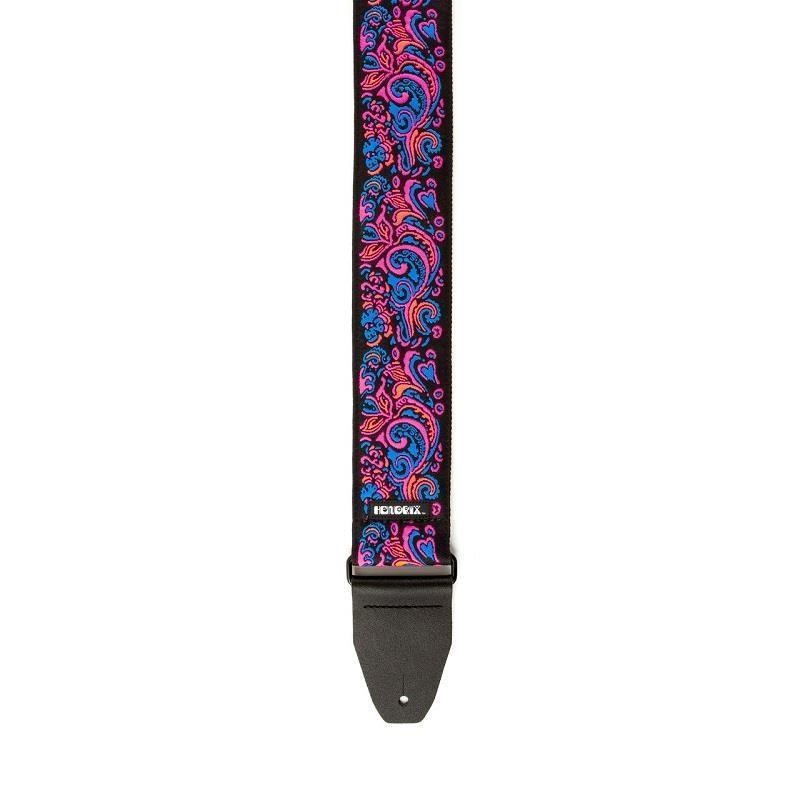 Dunlop (Jim Dunlop) JH28 JIMI HENDRIX BLACKLIGHT LOVE DROPS PINK STRAP 画像2