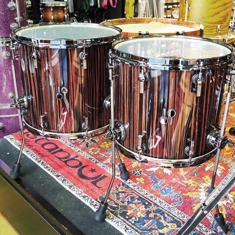 SONOR 【創業50周年大決算SALE】SQ2 System Beech Heavy 5pc Drum Kit -Ebony High Gloss- [BD22，TT10，TT12，FT14，FT16]【店頭展示特価品】 画像6