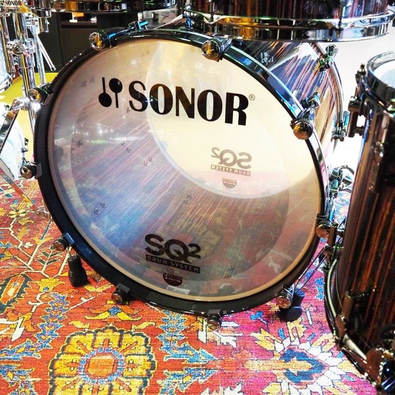 SONOR 【創業50周年大決算SALE】SQ2 System Beech Heavy 5pc Drum Kit -Ebony High Gloss- [BD22，TT10，TT12，FT14，FT16]【店頭展示特価品】 画像9