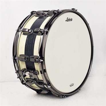 Ludwig 【創業50周年大決算SALE】LS765XXBD [Classic Oak Snare Drum 14×6.5/Paint Finishes-Bandit]【店頭展示特価品】 画像3
