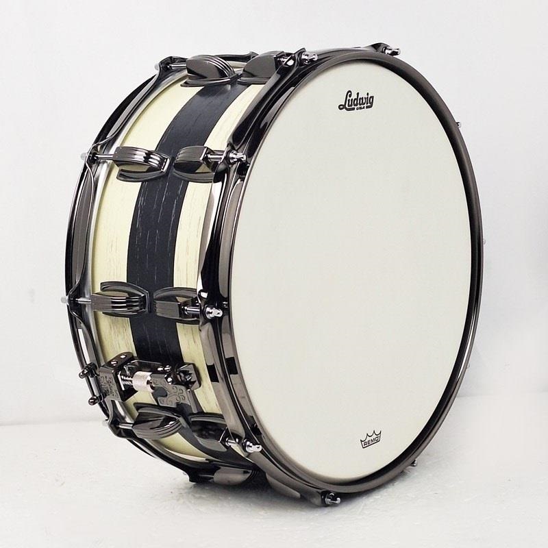 Ludwig 【創業50周年大決算SALE】LS765XXBD [Classic Oak Snare Drum 14×6.5/Paint Finishes-Bandit]【店頭展示特価品】 画像3