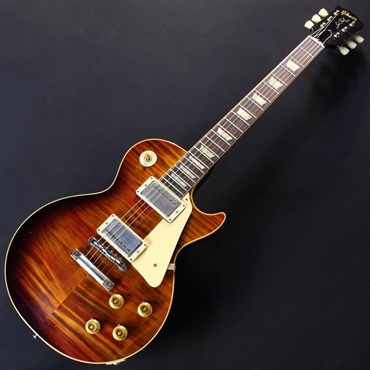 Gibson Murphy Lab 1957 Les Paul Standard Reissue Burnt Walnut Dark Back Ultra Light Aged NH #742398 画像1
