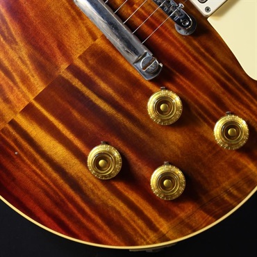 Gibson Murphy Lab 1957 Les Paul Standard Reissue Burnt Walnut Dark Back Ultra Light Aged NH #742398 画像7