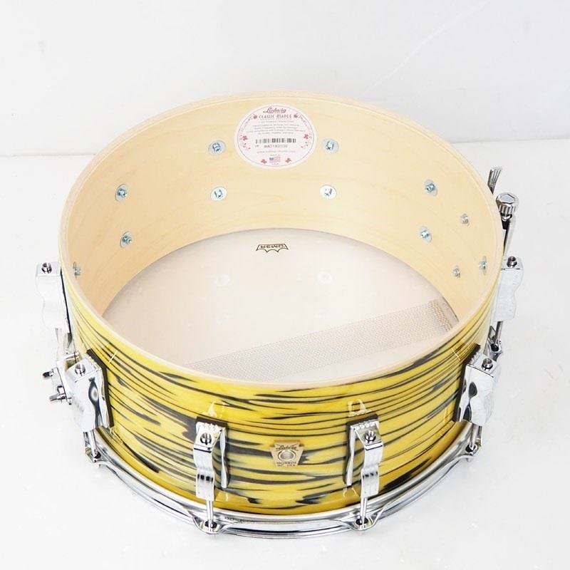 Ludwig 【創業50周年大決算SALE】LS403XXA2 [Classic Maple Snare Drum 14×6.5/Lemon Oyster]【店頭展示特価品】 画像8